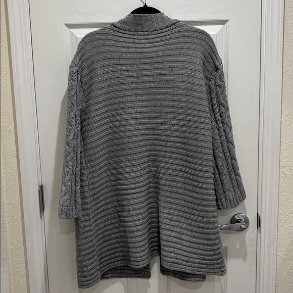 Sundance Gray Ribbed Cardigan - Picture 6 of 6